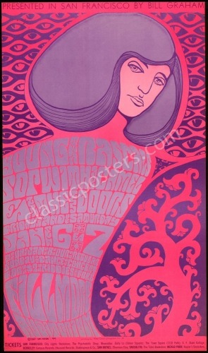 Attractive Original BG-44 The Doors Poster