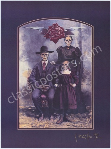 Signed Grateful Dead Family Portrait