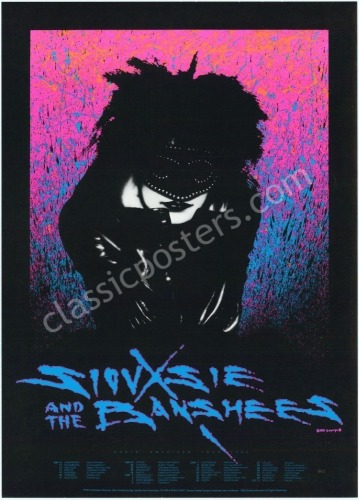 Beautiful Siouxsie and the Banshees Poster