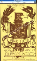 Rare Certified BG-230 Pink Floyd Poster