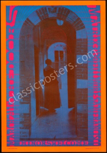 Popular Second Print NR-10 The Doors Poster