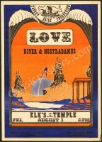 Rare 1969 Love Portland Poster