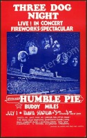 Three Dog Night Tampa Stadium Poster