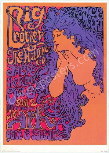 Big Brother & The Holding Company The Ark Poster