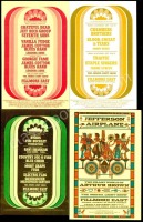 Four Different Postcards from The Fillmore East