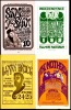 Four Early Bill Graham Handbills