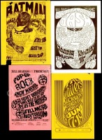 Four More Bill Graham Handbills