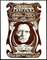 Interesting Grateful Dead Eagles Auditorium Handbill