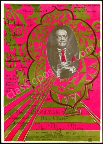 Interesting AOR 2.150 J. Edgar Hoover Poster