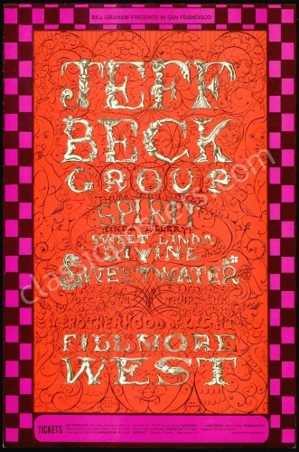 Intricate BG-148 Jeff Beck Poster