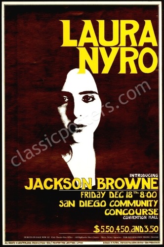 Very Nice AOR 4.128 Laura Nyro Poster