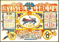 Colorful Glide Church Invisible Circus Poster