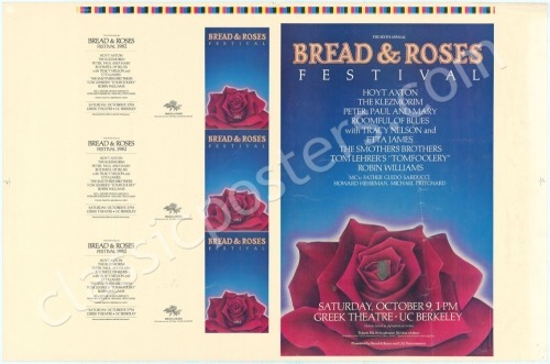 1982 Bread & Roses Festival Proof Sheet