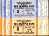 Awesome Pair of Grateful Dead Barton Hall Tickets