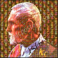 Timothy Leary-Signed Profile Blotter Art