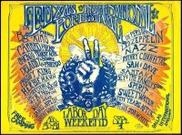 Scarce 1969 Texas International Pop Festival Poster