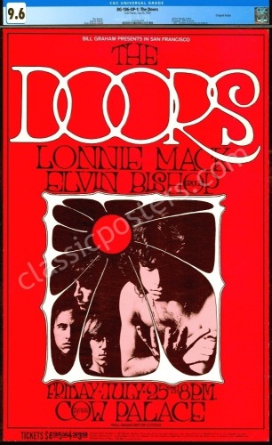 Popular Certified Original BG-186 The Doors Poster