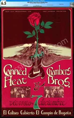 Beautiful Canned Heat Bogota Columbia Poster