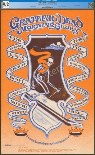 Always Popular Original AOR 3.29 Grateful Dead Poster