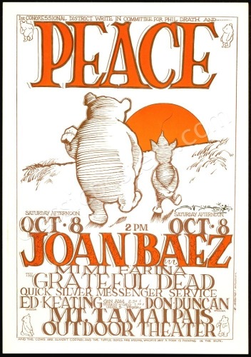 AOR 2.325 Grateful Dead Peace Poster