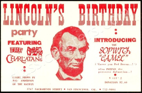 Rare Firehouse Lincoln’s Birthday Handbill