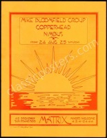 Attractive Mike Bloomfield Matrix Handbill