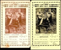 Rare New Lost City Ramblers Handbill