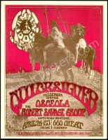 Scarce Quicksilver Messenger Service Great Highway Handbill