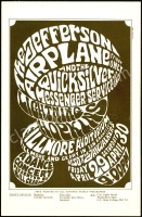 Near Mint BG-4 Jefferson Airplane Handbill