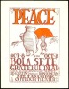 Elusive AOR 2.326 Grateful Dead Peace Handbill
