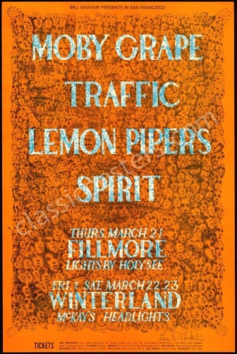 A Pair of Near Mint Fillmore Posters