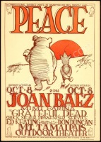 Marvelous Original AOR 2.325 Peace Poster