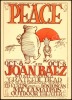 Marvelous Original AOR 2.325 Peace Poster