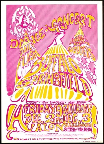 Original FD-37 Buffalo Springfield Poster