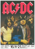 1979 AC/DC German Poster