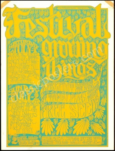 Attractive Festival of Growing Things Poster