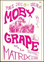 Unusual AOR 2.107 Moby Grape Matrix Poster