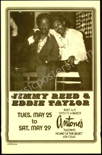 Jimmy Reed Antones Poster