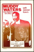 Beautiful Muddy Waters Antones Poster