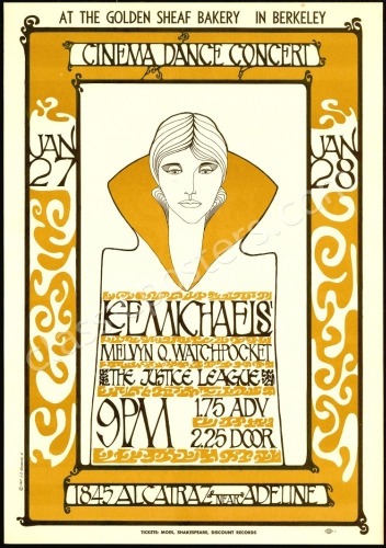 Beautiful Lee Michaels Golden Sheaf Poster