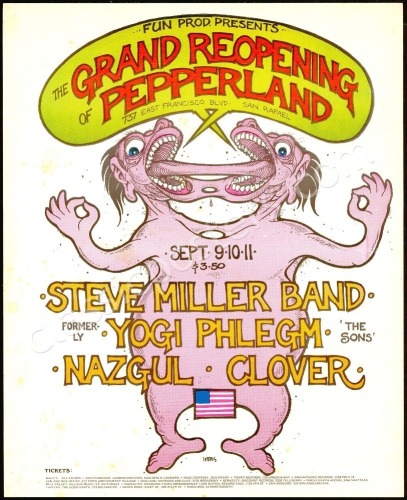 Odd Pepperland Grand Reopening Poster