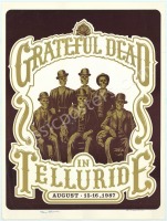 Signed Grateful Dead Telluride Poster