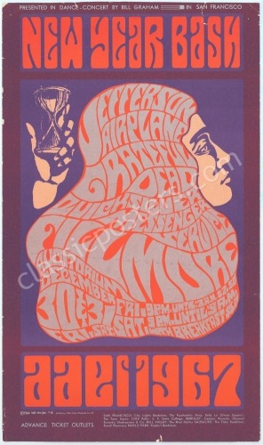 Original BG-37 Grateful Dead Poster