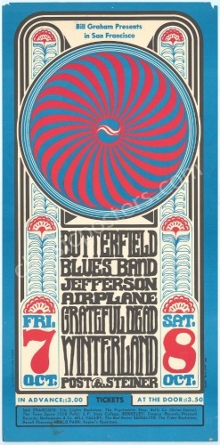 A Pair of Bill Graham Reprint Posters