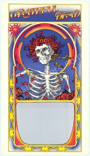 Grateful Dead Tour Blank Poster