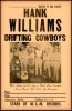 1949 Hank Williams Tour Blank Poster