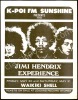 Scarce Jimi Hendrix K-Poi Waikiki Handbill