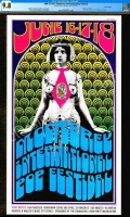 Stunning AOR 3.5 Small Monterey Pop Festival Poster