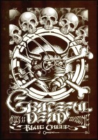 Original Grateful Dead Shrine Auditorium Poster