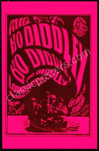 Marvelous FD-20 Bo Diddley Handbill